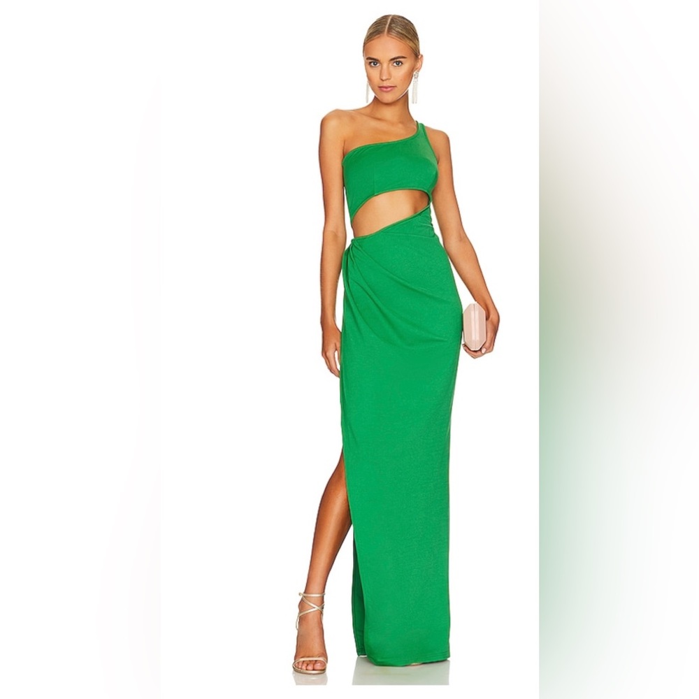 Funmi Maxi Dress in Green - Picture 1 of 6